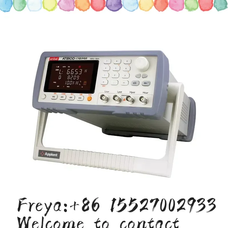 AT810 Digital Bridge Precision LCR Tester AT810D High Precision Inductance Resistance Capacitance Meter