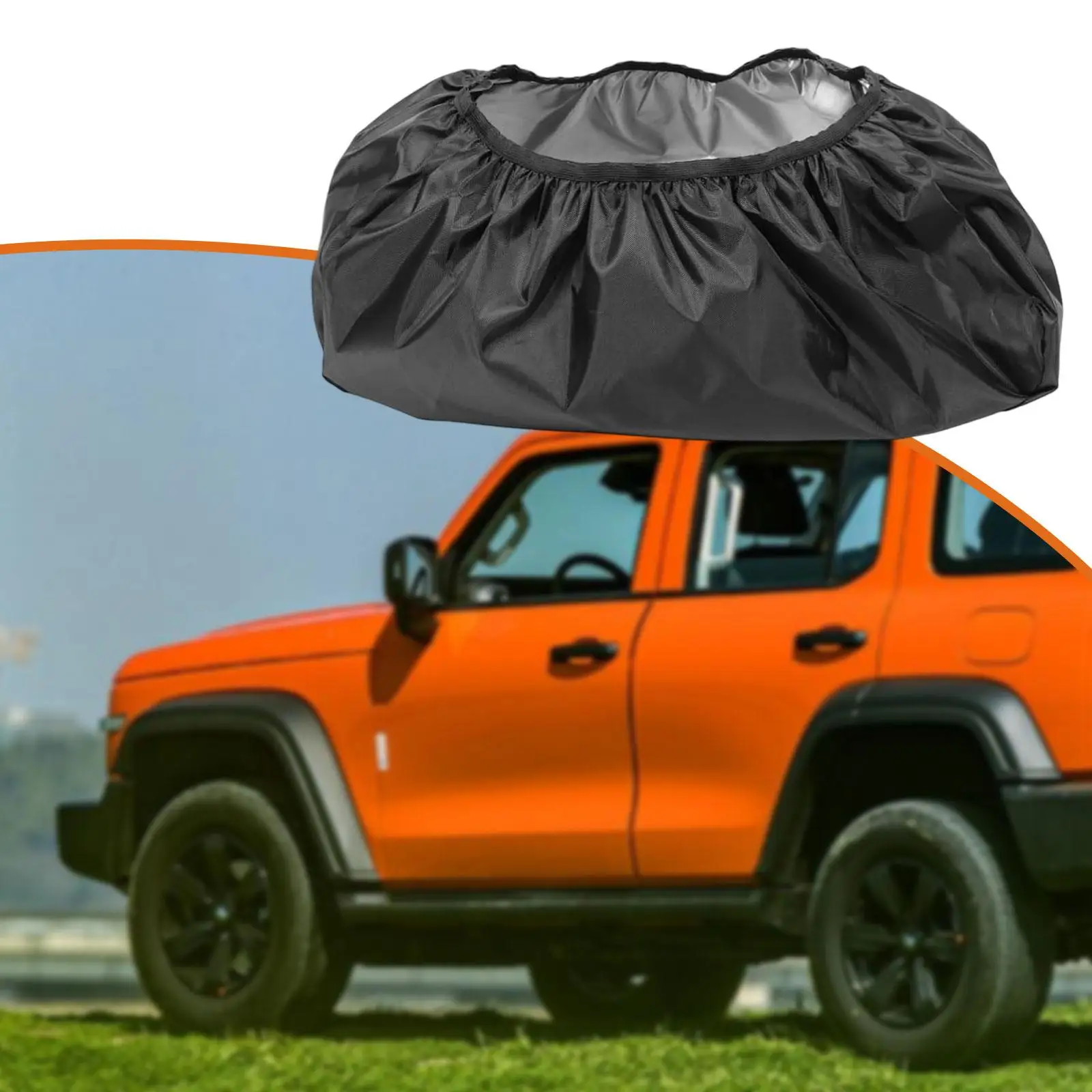 

Car Winch Cover Winch Protection Cover Waterproof Oxford Cloth Winches Accessories for Expedition Garage Mud