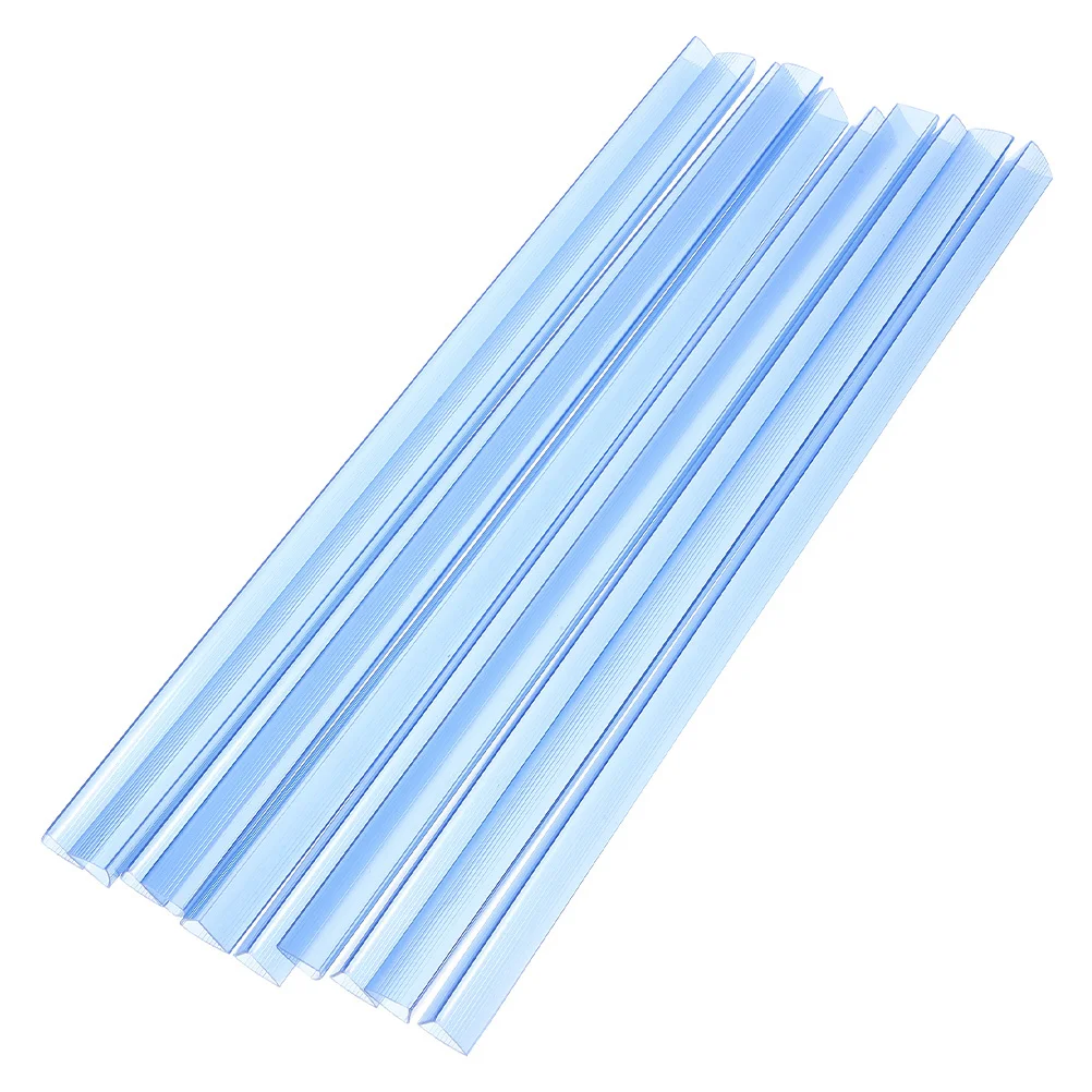 10 stücke Transparent Zugstange Clip Bindung Bars Für Abdeckungen Schiebe Bar Kunststoff Rutsche Binder Dokument Ordner Schule