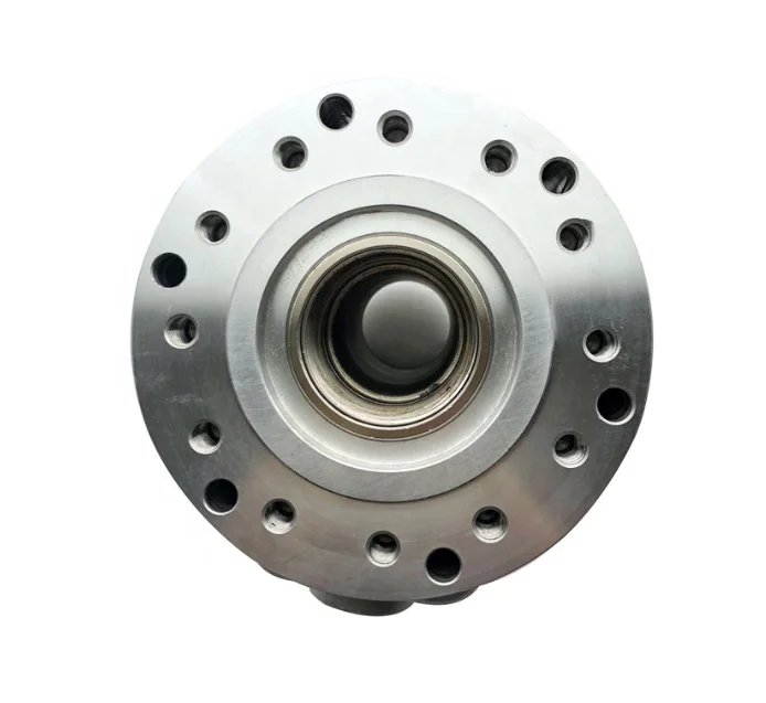 High Speed Solid Hydraulic Rotary Cylinder 3-jaw Hydraulic Chuck Cylinder Oil Pump Lighjt Weight For CNC Lathe Drilling