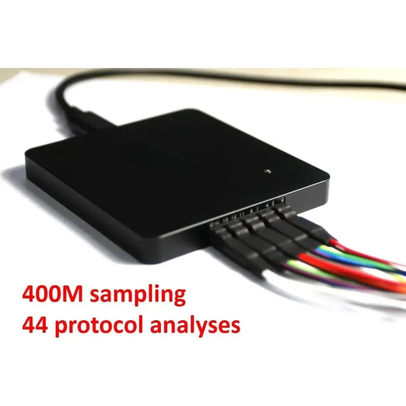 USB Logic Analyzer 400M Sampling Rate 16 Channel Portable Digital Debug Tool For Electronic Circuit Testing