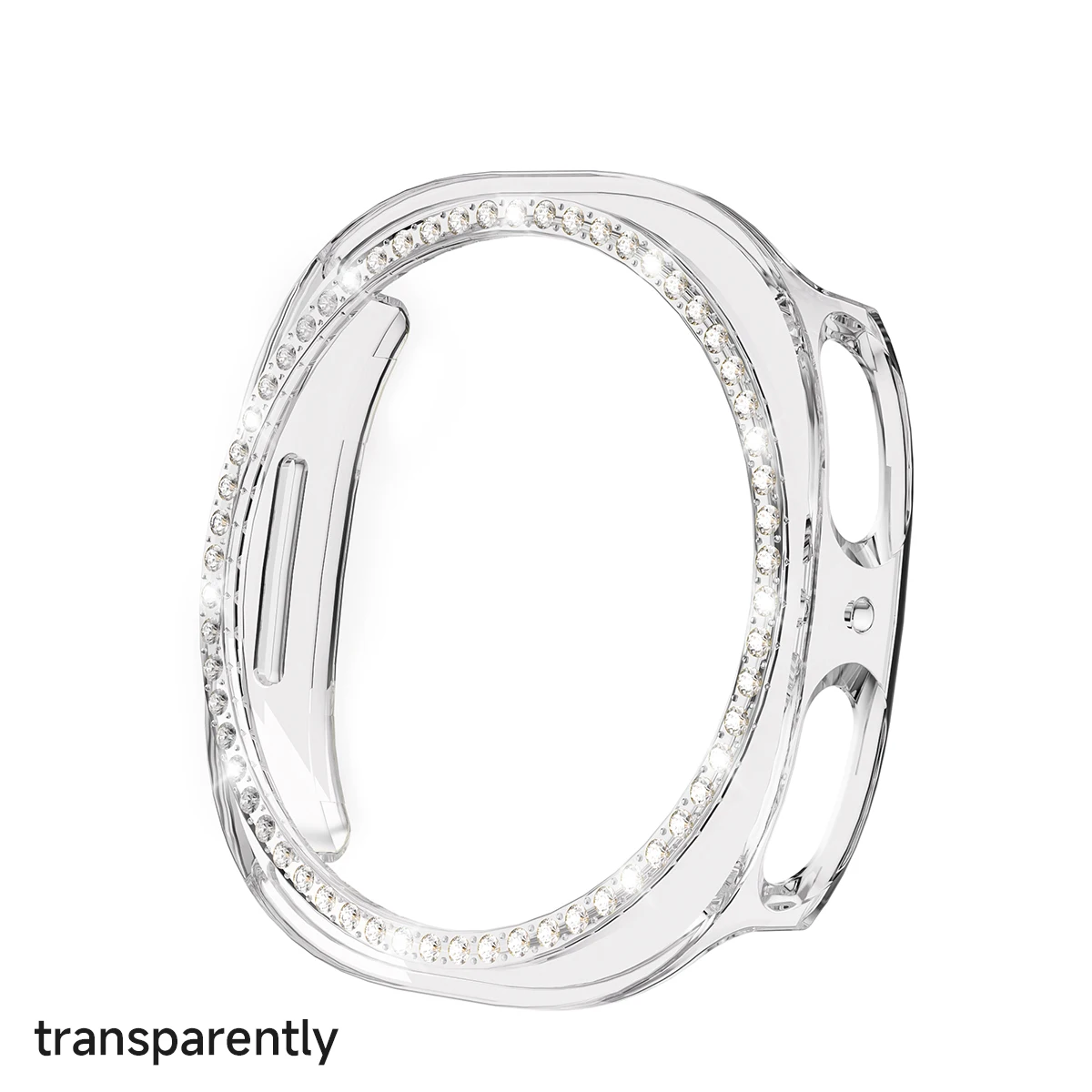 Diamant-Uhrengehäuse für Samsung Galaxy Watch 9/8 40 mm 44 mm, Zubehör ohne gehärtetes Glas, modische Schutzhülle für Damen – Detail 10