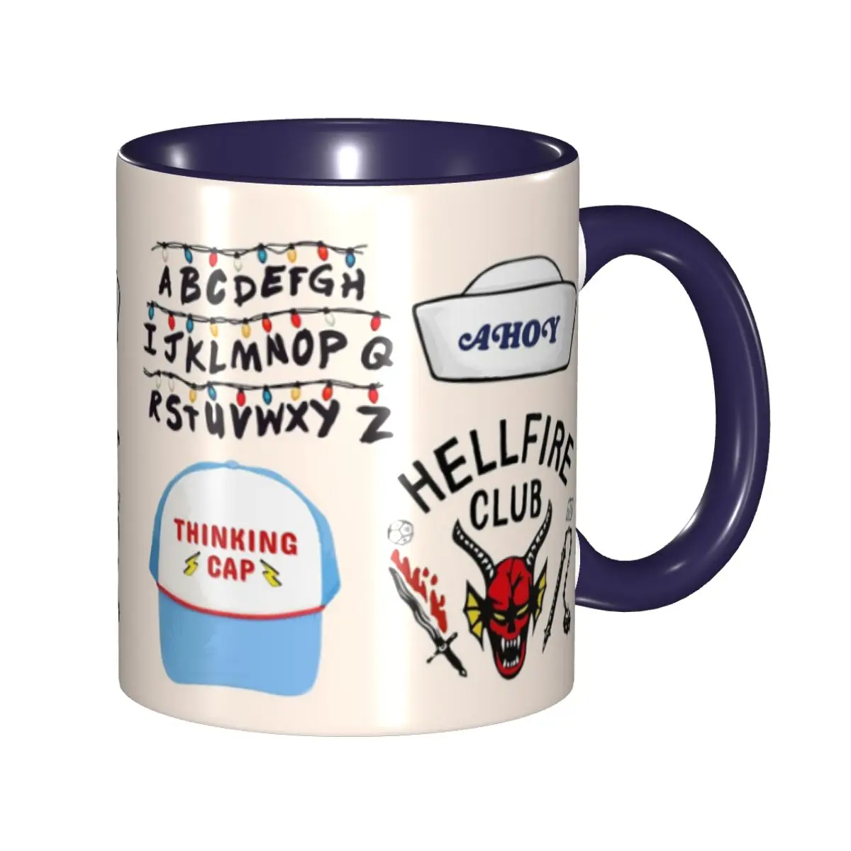 كوب ملصق غريب، أكواب قهوة سيراميك مضحكة، أكواب شاي، كوب حليب، أدوات للشرب، هدية للرجال والنساء #1