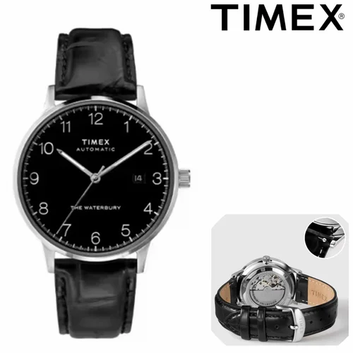 Imagen 2 del producto Reloj TIMEX nuevo automático de marca para hombre, reloj multifuncional con calendario para hombre, correa de acero
