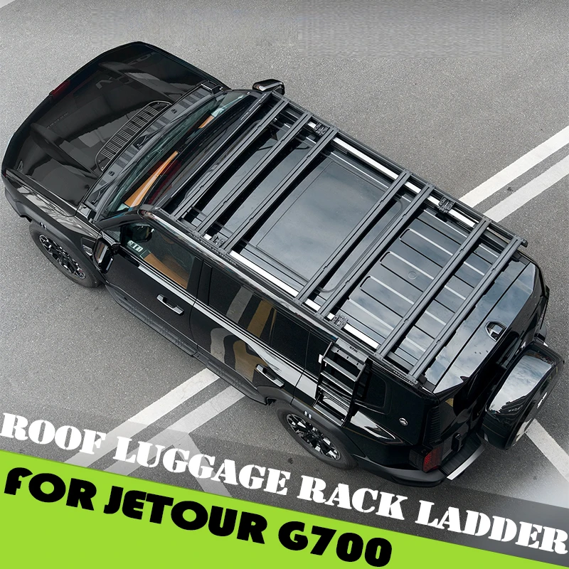 

Платформа на крышу автомобиля подходит для Chery Jetour G700 2025 2026, модифицированный автомобильный багажник на крышу SG SummitGear, лестница, внешние аксессуары