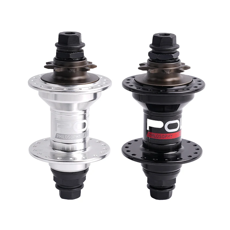 

POLSO BH014 Велосипедная втулка BMX 9T 36H Серебристый Черный 100x3/8 110x3/8 Ступицы BMX Герметичные подшипники Запчасти для велосипеда BMX