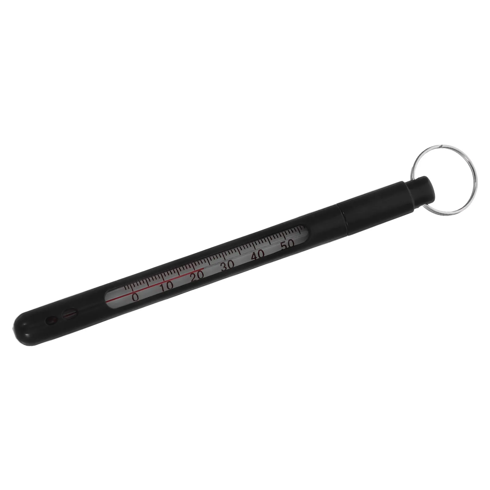 Fishing Thermometer Outdoor Water Temperature Gauge ABS Material High Precision Sensor Hanging Ring for Fly Fishing Fish Tanks view 5