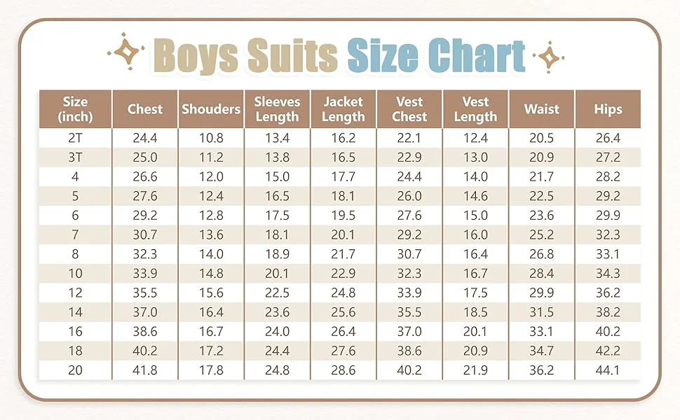 طقم بدلة للأولاد مكون من 3 قطع بقصة ضيقة باللون الأزرق للأطفال بدلات رسمية لأداء الأطفال الصغار بدلة سهرة لحفلات الزفاف وحفلات التخرج الزي الكلاسيكي للمراهقين