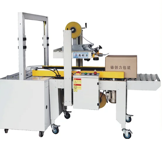 For DPP-50A Semi Automatic Box Strapping Machine Tape Box Sealing Machine Tape Case Sealer