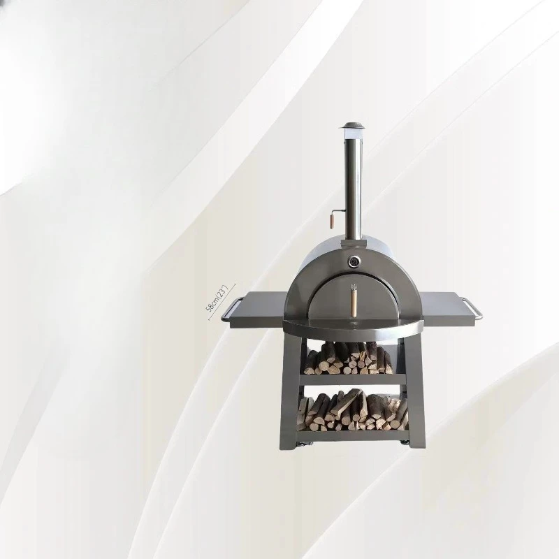 Pizza oven commercial with four pizza stones