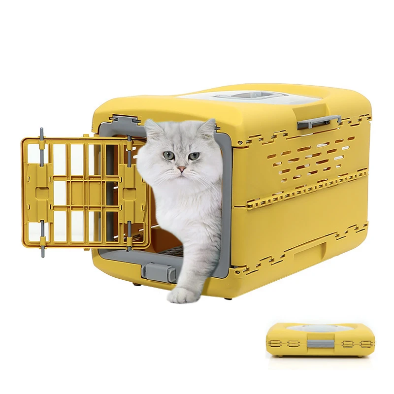 

Portable Travel Cat Bag Large Pet Handbag Foldable Breathable Car Dog Bag Transporte Pet Box Space Capsule Small Animal Carrier