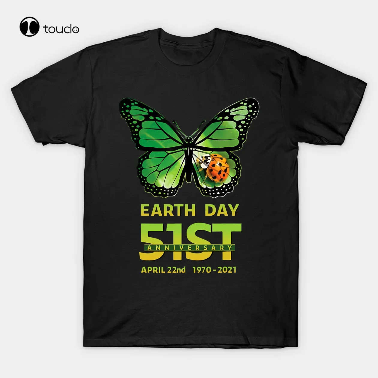Earth Day 51St Anniversary Butterfly Environmental T Shirt Tee Gift