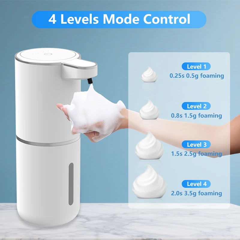 

Hot Sale Automatic Foam Liquid Soap Dispenser Wall Mounted Intelligent Hand Washing Tool Kitchen Bathroom To Ensure Cleanliness