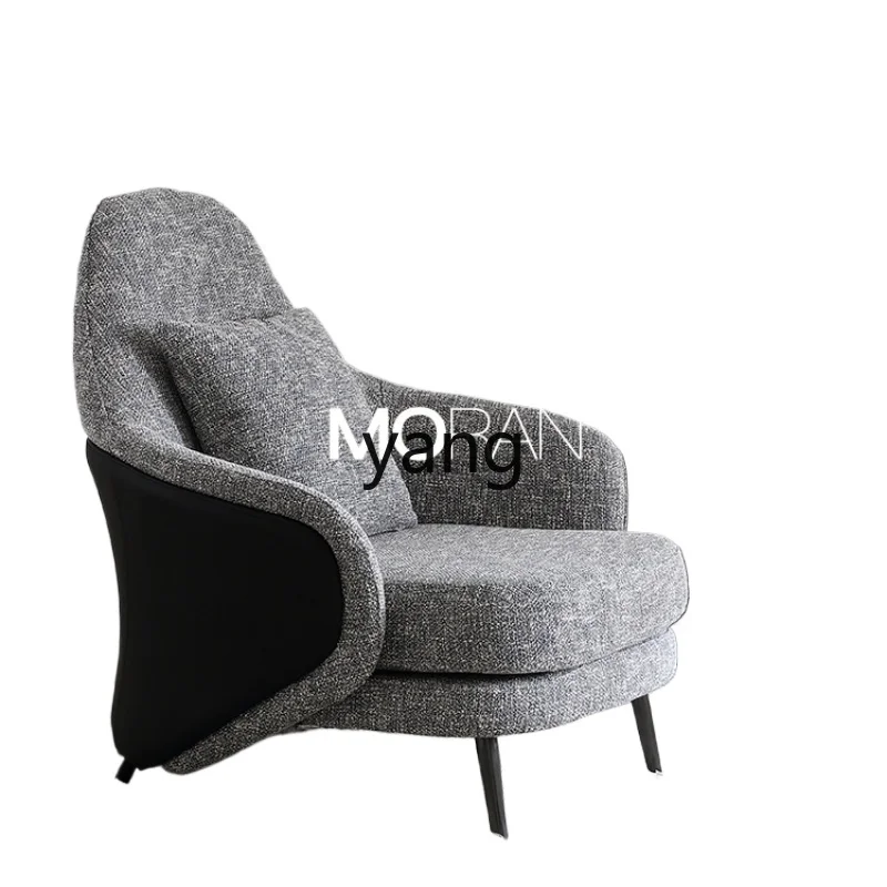 

LH casual single sofa chair designer model room light luxury can be customized color