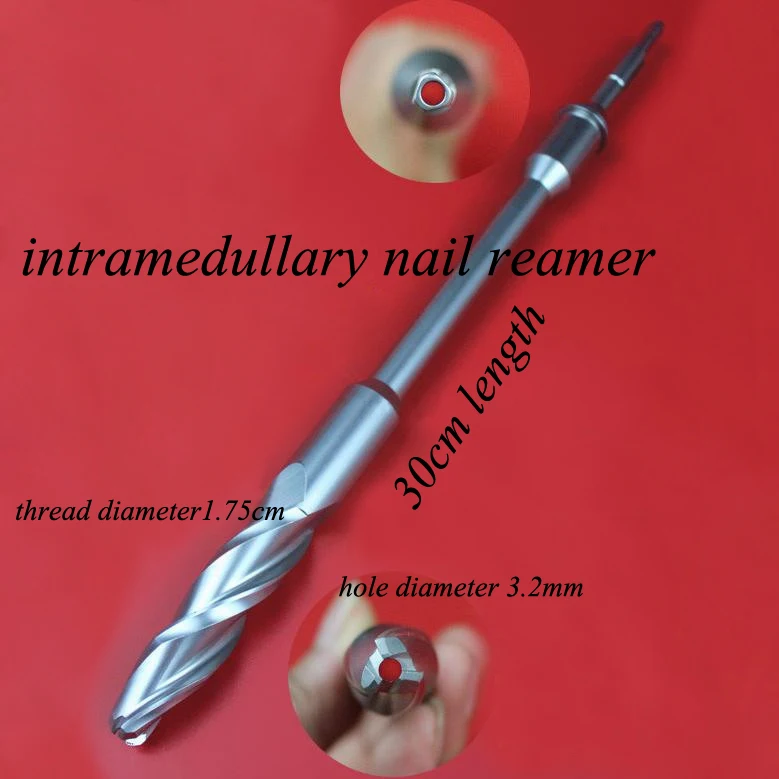 

Orthopedics instrument foximal femur reamer PFNA Intramedullary nail reamer hollow drill 3.2 expending hole for bone care