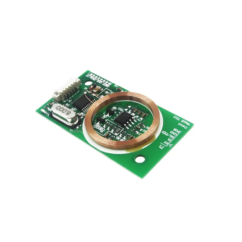 RFID Reader Wireless Module UART 3Pin 125KHz Card Reading EM4100 8CM DC 5V for IC Card PCB Attenna Sensor Kits for Arduino