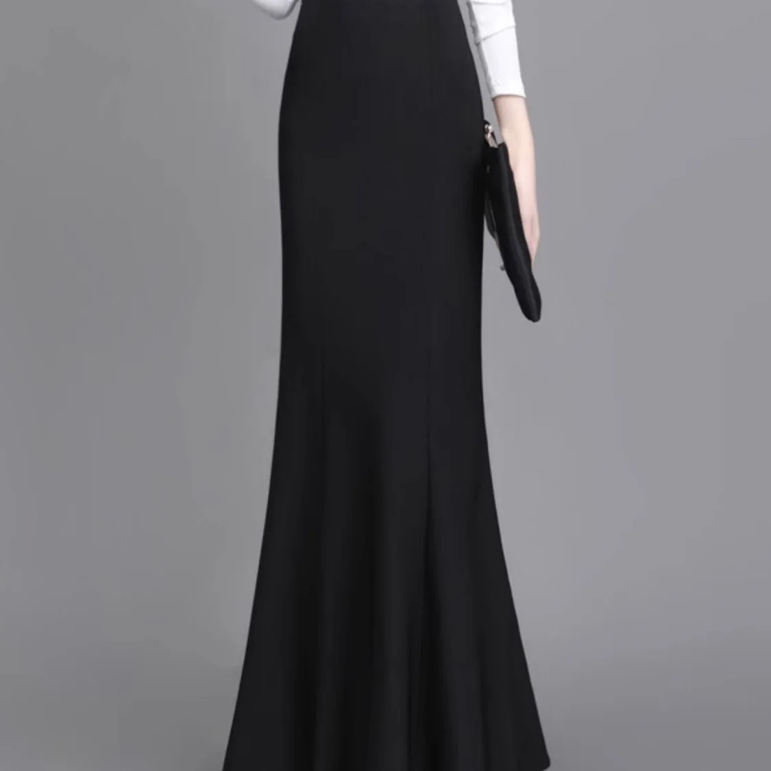 

Bodycon Mermaid Draped Elegant Slimming 2026 One-Step Midi New Spring Autumn Long Skirt Slim Fit Women
