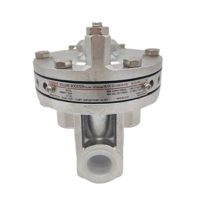 

YTC Pneumatic Amplifier Stainless Steel ROTORK Amplifier YT-315N1 New Original YT315N1