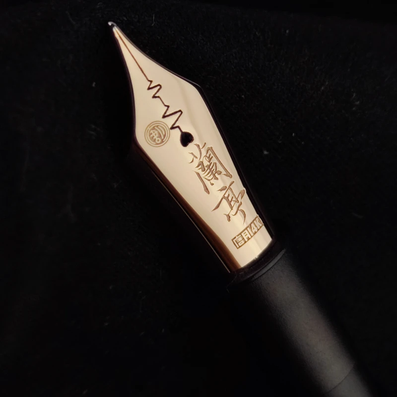 

TANYEU 14K No.6 Fountain Pen Gold Tip Hand Polished Calligraphy Series Office Writing Accessories 0.38EF 0.5F M B Pen Nibs Gift