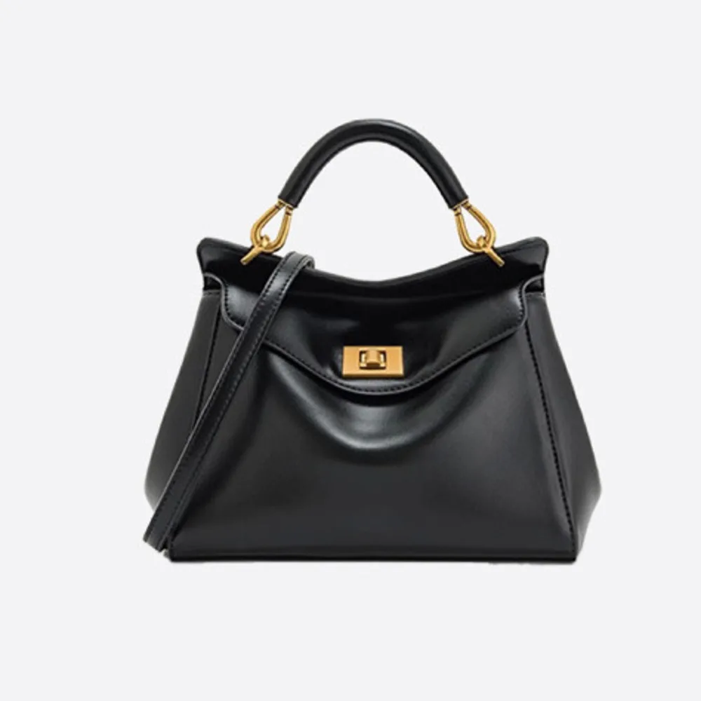 2025 New Lucia Buckle Shoulder Crossbody Bag, Luxury Elegant Versatile Women Handbag, Premium Daily Dating Fashion Purse view 3
