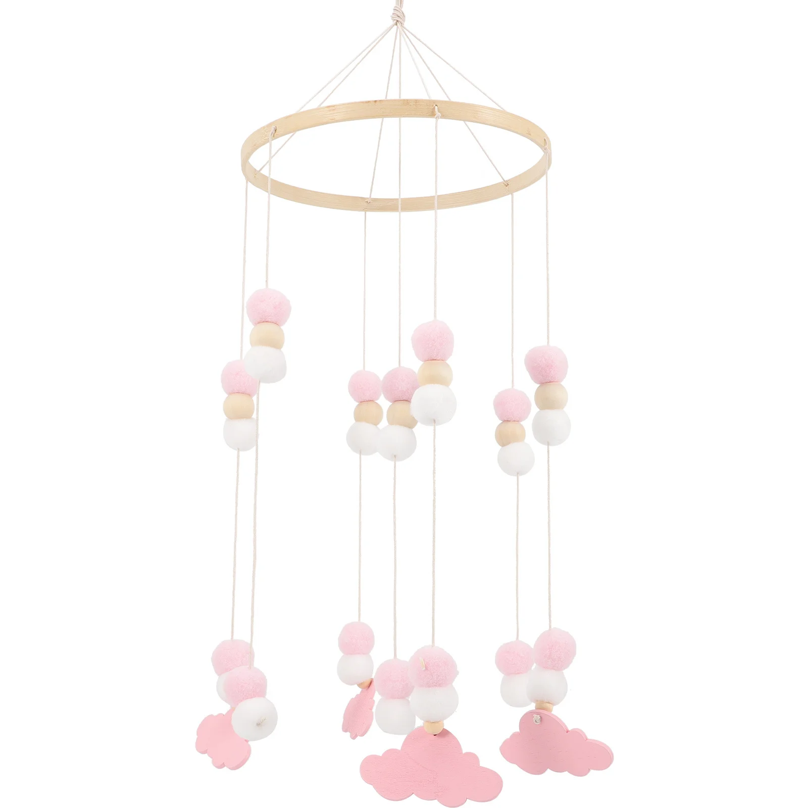 Babybett, mobiles Spielzeug für Kleinkinder, Filzbett, Musikalische Krippe, Anhänger, Holz, Handys, Kleinkinder, Kinderzimmer