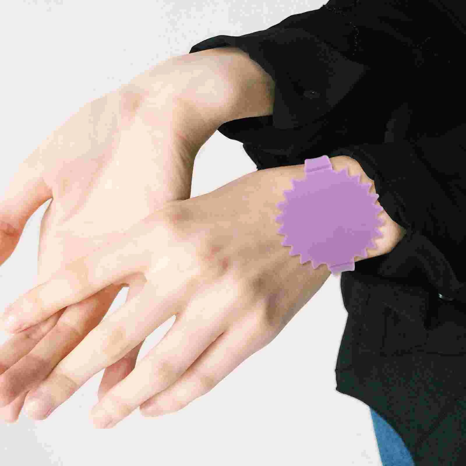 3 uds pulsera notas cuadernos reloj en forma de cinta correa de reloj reutilizable escritura Gel de sílice suministros de enfermera usables