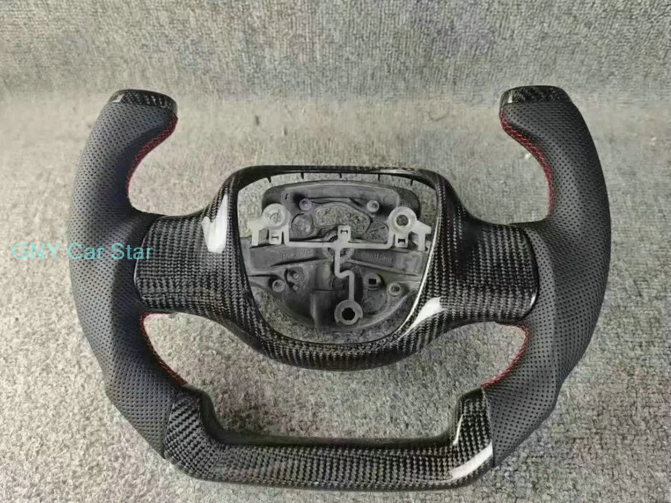 Carbon Fiber Car Steering Wheel For Smart Fortwo W451 C451 2007-2014 view 3