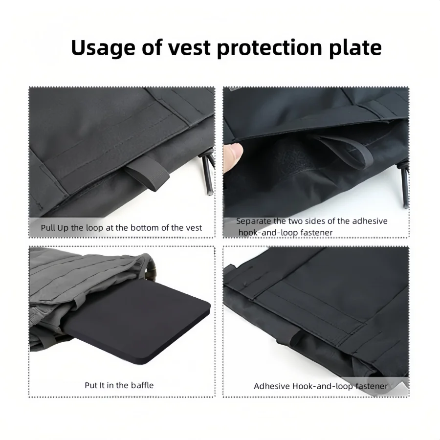 2 pezzi gilet softair piastre balistiche EVA fodera interna cuscinetti in schiuma pannello protettivo piastra da caccia accessori per gilet