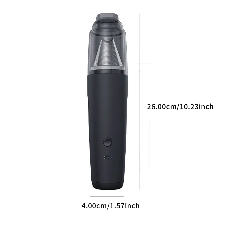 New Car Mounted Vacuum Cleaner small charging high-power Wireless Portable High Suction Dust Mini Dust Auto Vacuum Cleaner