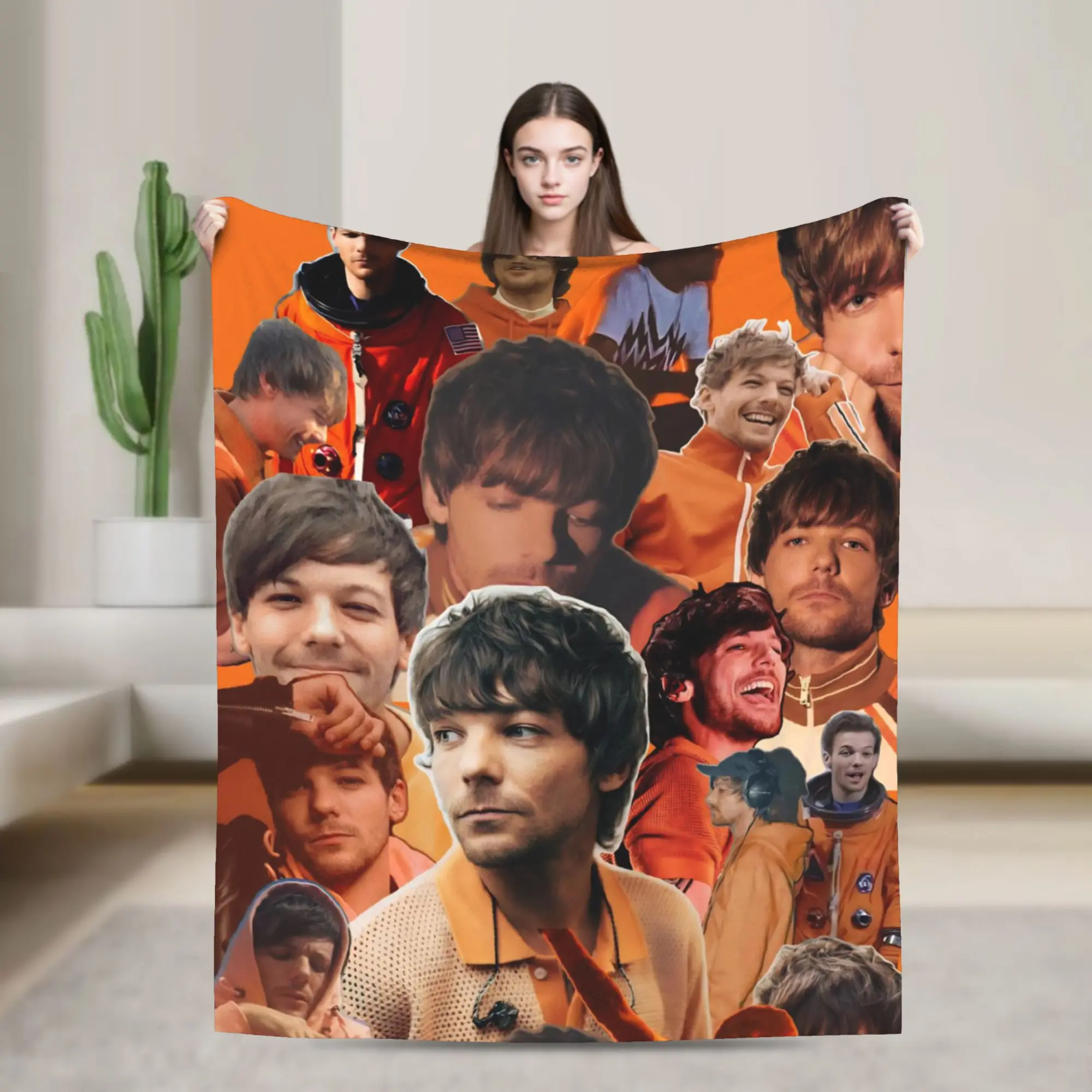 Louis Tomlinsons Lemonade Tour 2025 Blanket Multiple Sizes Super Soft and Warm  Throw Blankets for Sofa Couch and Bed