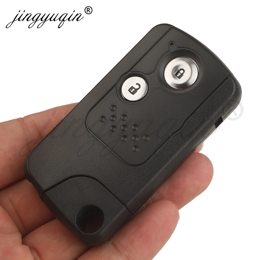 jingyuqin Remote Car Key 313.8 / 433.92Mhz For Honda 2009+ CR-V New Civic Accord 8th Spirior Crosstour ID46 Smart Promixity Card