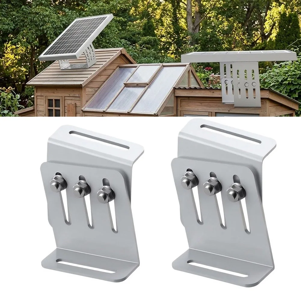 Solar Panel Mounting Brackets Photovoltaic Bracket L-shaped Bracket Solar Powered RV Photovoltaic Bracket For RVs Yachts Vehicle