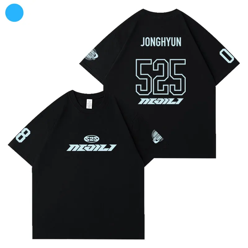 SHINee T-shirt Kpop Concert SHINee's Back Same Clothes Women Men High Quality Cotton T Shirt Summer Loose Short Sleeve Tee Tops