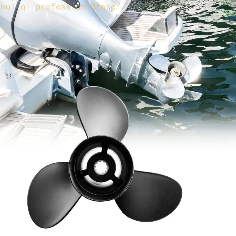Aluminium-Marinepropeller 9,9 x 13 Außenbord-Ersatzteil H8WE – Detail 3