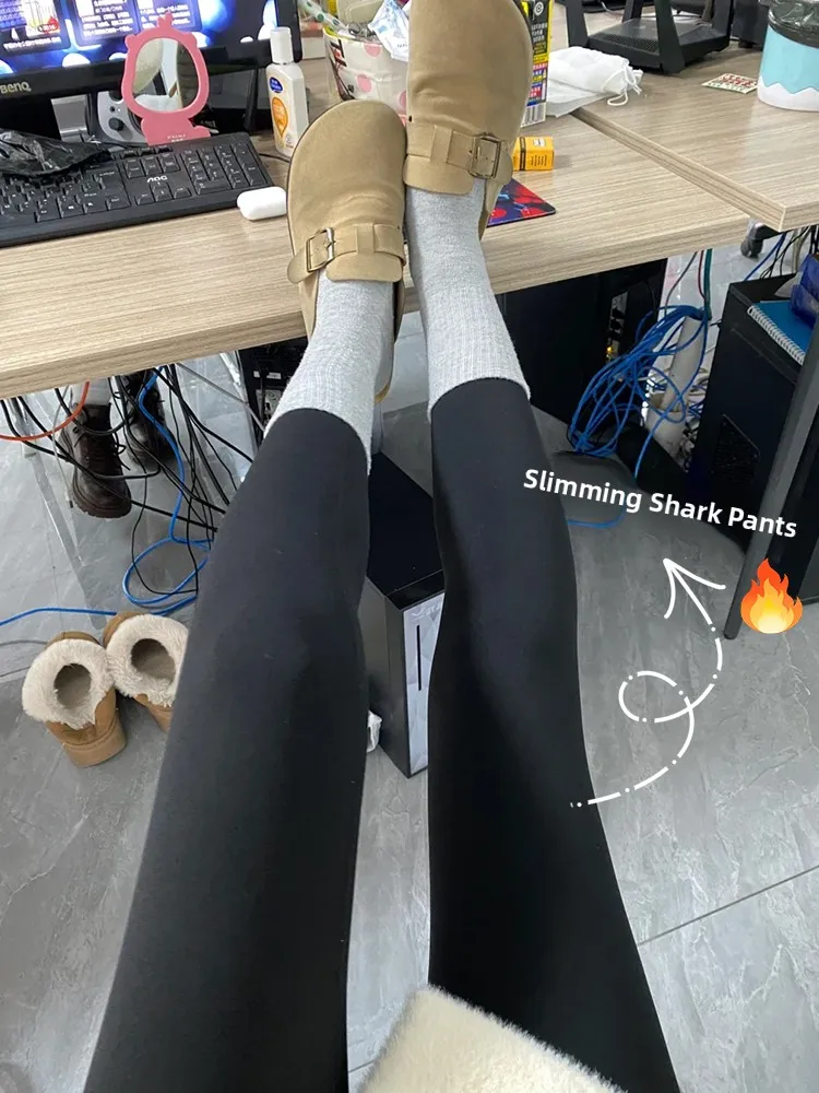 

Женские утепленные флисом леггинсы для йоги с высокой талией, облегающие, с эффектом подтяжки ягодиц, теплые, с контролем живота, не скатывающиеся, зимние спортивные брюки