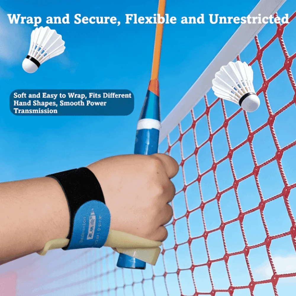 

Strong Support Badminton Wrist Support Easy to Wrap Stabilizes Wrist Wrist Support Trainer Soft Wrap Posture Correct Holder