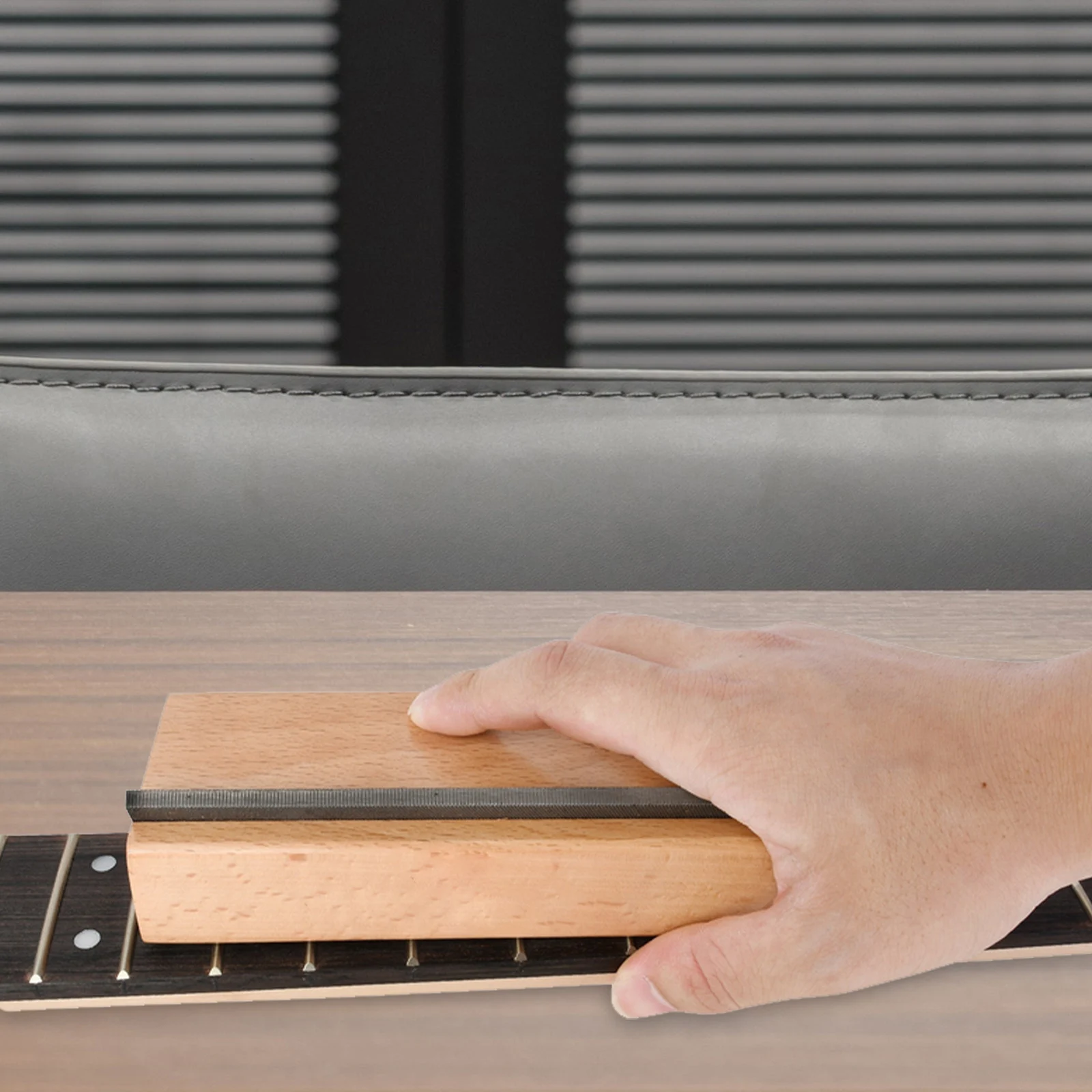 

1 шт., напильник для гитарных ладов, 35 и 90 градусов, инструмент для снятия фаски, устойчивый к твердой древесине, клен, высокоуглеродистая сталь, угловой напильник для конец лада