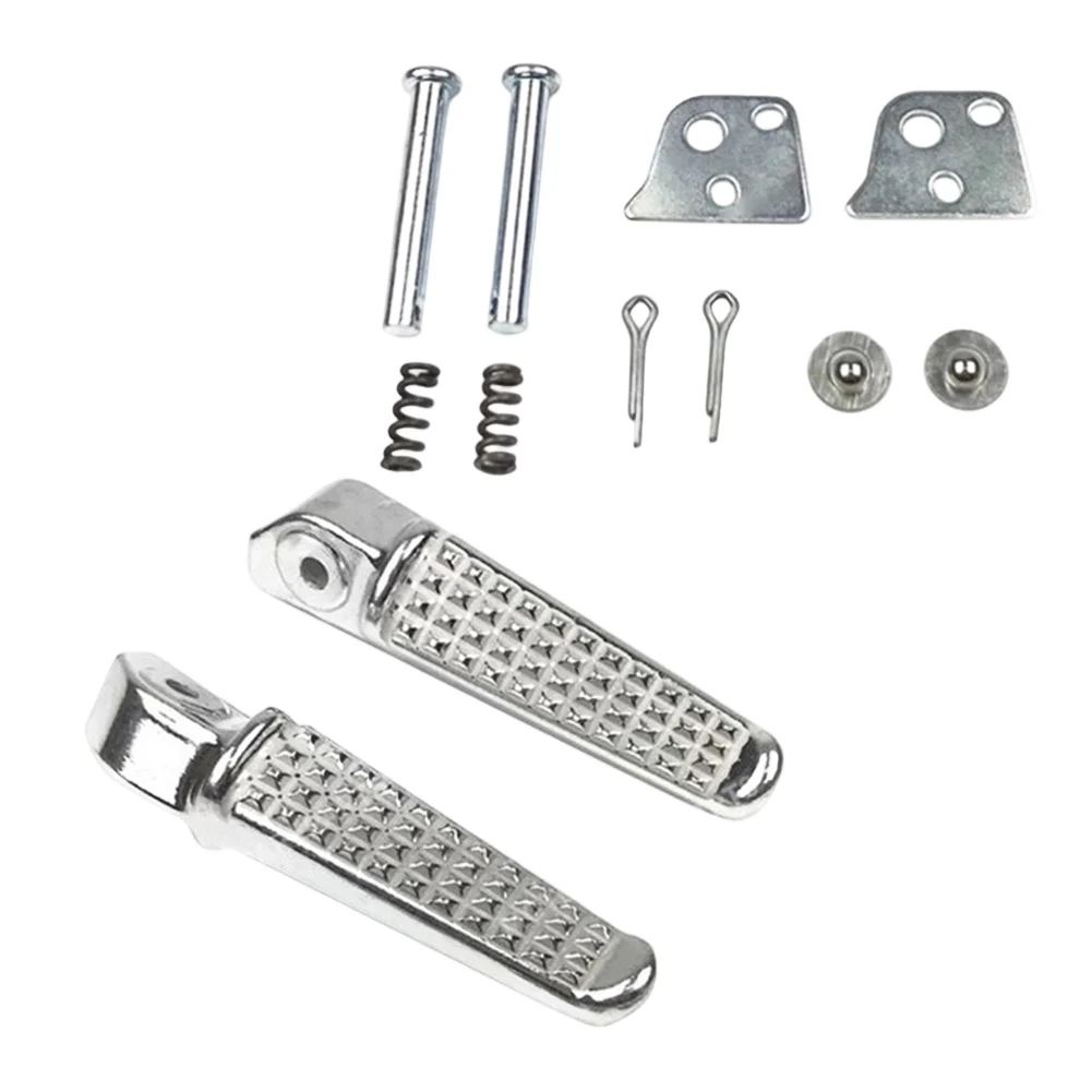 For Honda SX150 Compatible Pedal Rest Kit Featuring Front and Rear Footrests Built with Steel for Dependable Use