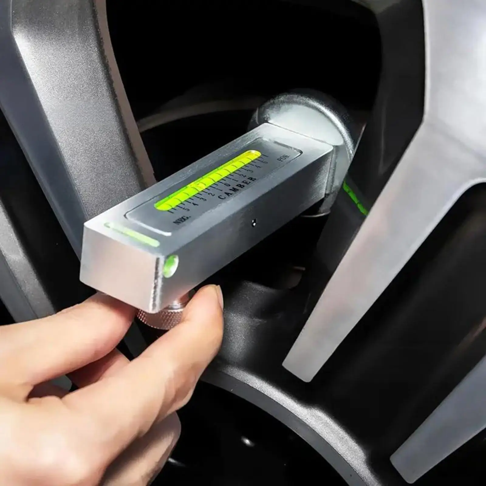 

Magnetic Wheel Alignment Level Tool Durable Camber Castor Gauge Easy Operation for Auto Repair and Maintenance