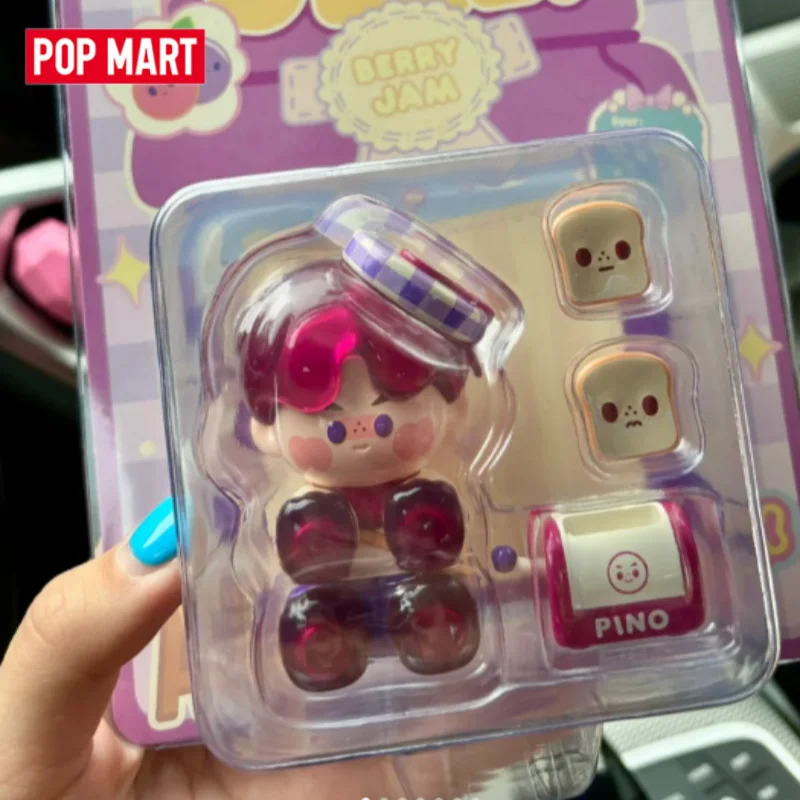 

POP MART PINO JELLY Berry Jam 100% Figure Series Blind Box Guess Bag Mystery Box Toys Doll Anime Figure Desktop Ornaments Cute