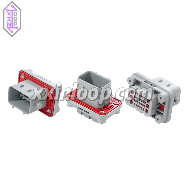 

MPS02-BSMX0320 32pin sealed wire to wire connector 26 signal 1 mm 6 power 2.8 mm terminals IP68 waterproof 60V DC 15A 2A