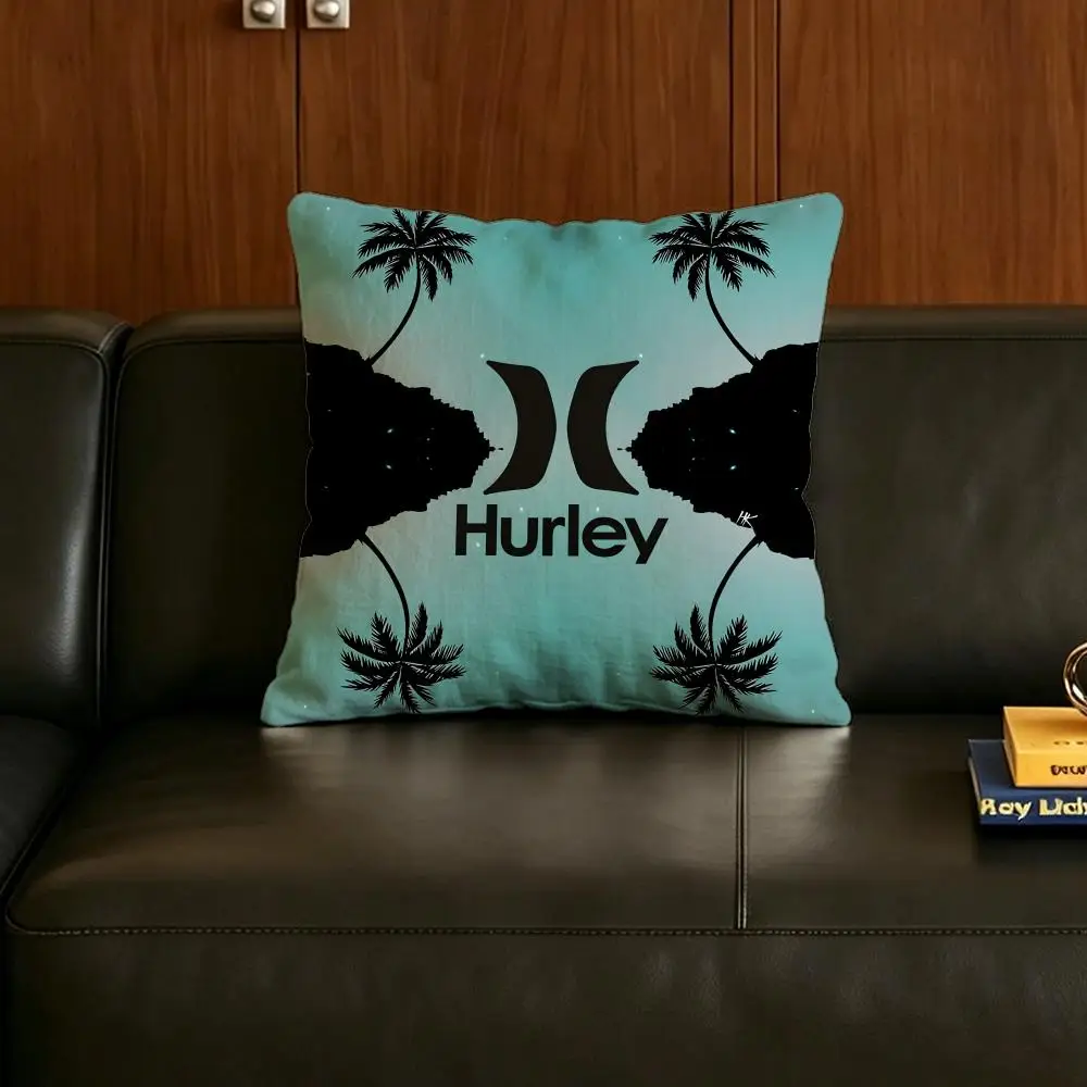 Brand Hurley Cushion Cover Natural Linen Pillowcase Set, All-in-One Decor for Sofa, Bedroom & Chair