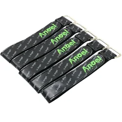 5pcs/lot Uangel Magic Sticker Tape Nylon Lipo Battery Strap Belt Reusable Cable Tie Wrap For RC Battery FPV Drone Quadcopter Car