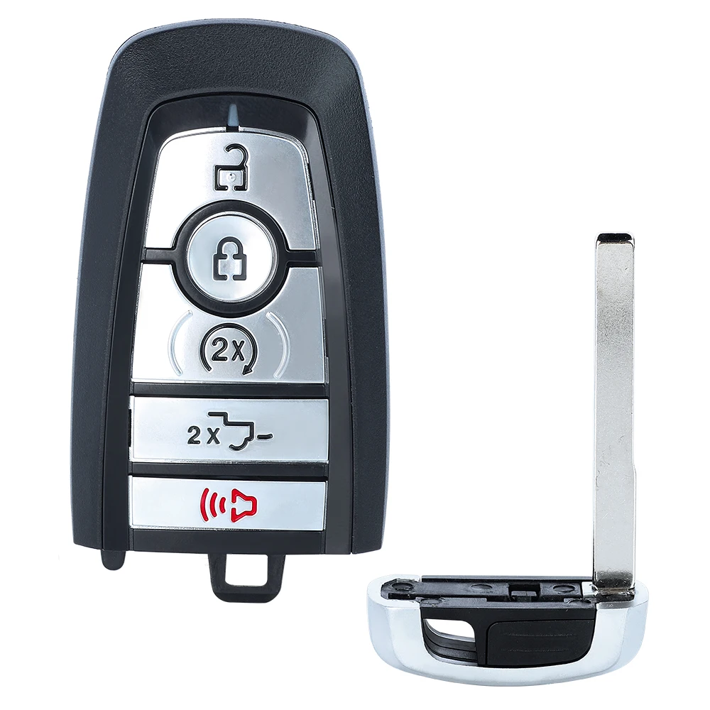KEYECU M3N-A2C93142600 902 МГц 5-кнопочный смарт-ключ дистанционного управления для Ford Edge Fusion 2017 2018 Expedition Explorer 2018 2019 ID49 чип