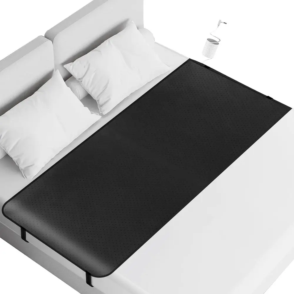 

Заземляющие простыни, заземляющие маты или коврики для кровати, улучшают качество сна, снимают стресс, антистатический коврик для кровати (черный, размер King - 76 дюймов x [размер в дюймах])