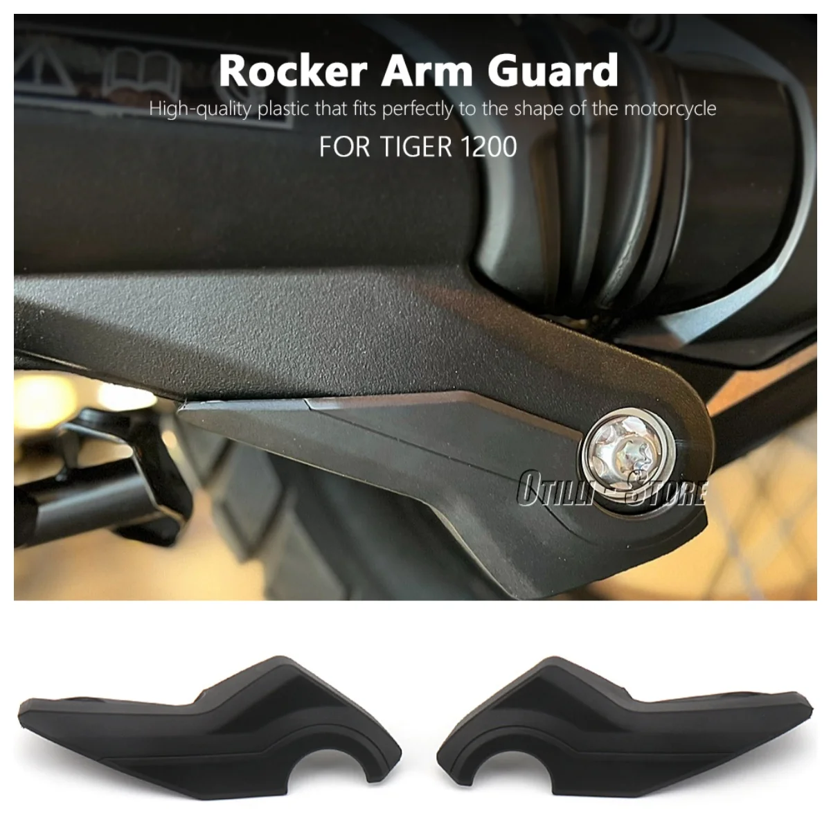 Motorcycle Rocker Arm Guard Cover Swing Arm Protective Shell Swingarm Protector For TIGER 1200 TIGER1200 Tiger 1200 Tiger1200