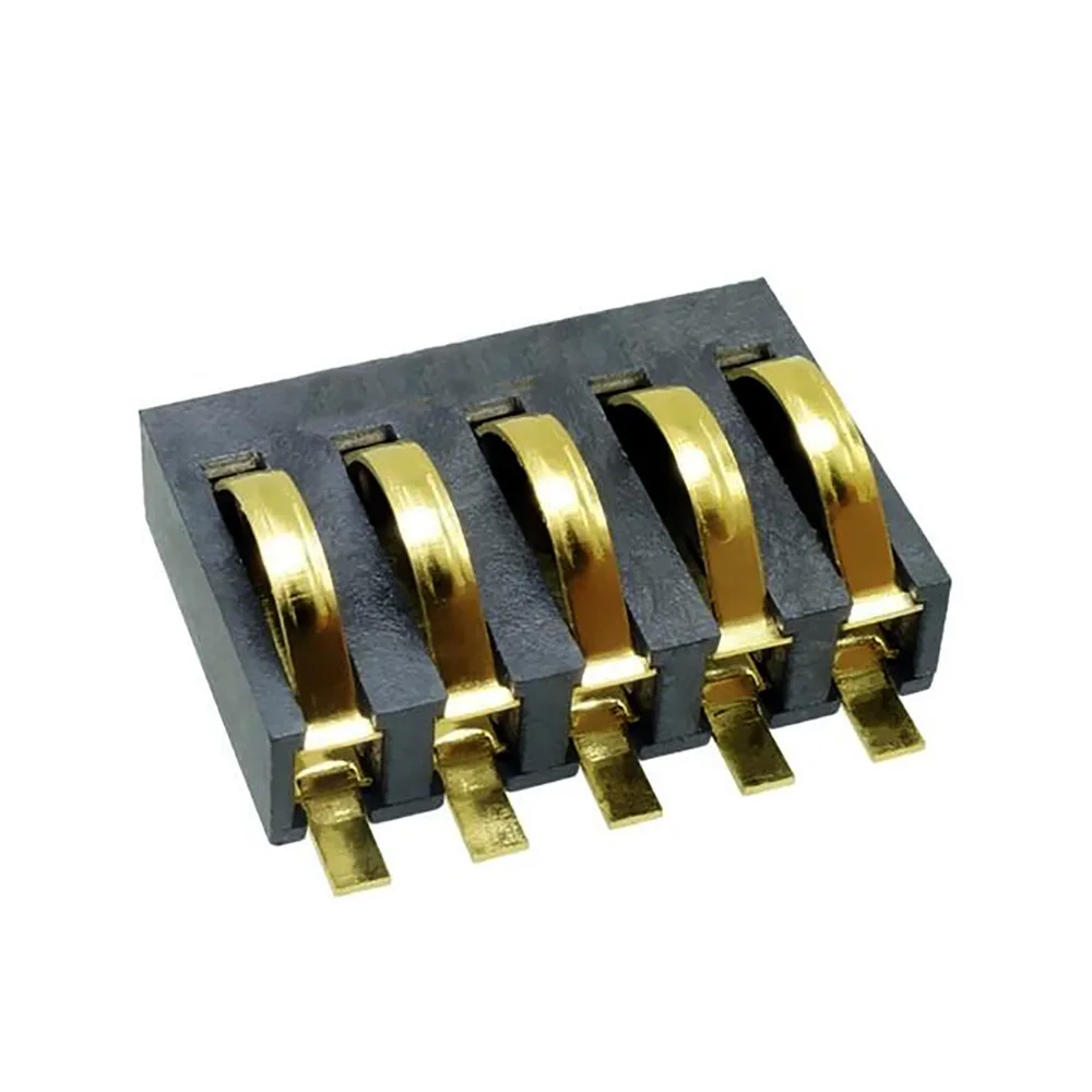 2,3,4,5,6,7,8 Pins Spring Charging Connector 2.5MM Pitch Thickness 3.0MM Male Plug 5 Piece