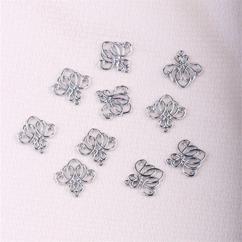 10pcs diy ancient silver zinc alloy metal Corolla Cap Crown Shape Handmade DIY Ornament Accessories Accessories