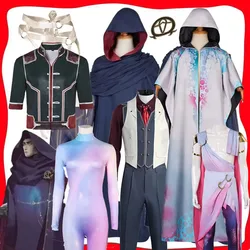 Fantasy Arcane Viktor Cosplay Disguise Costume Game LOL 2 Men Women Viktor Hoodie Belt Costumes Outfits Halloween Carnival Adult