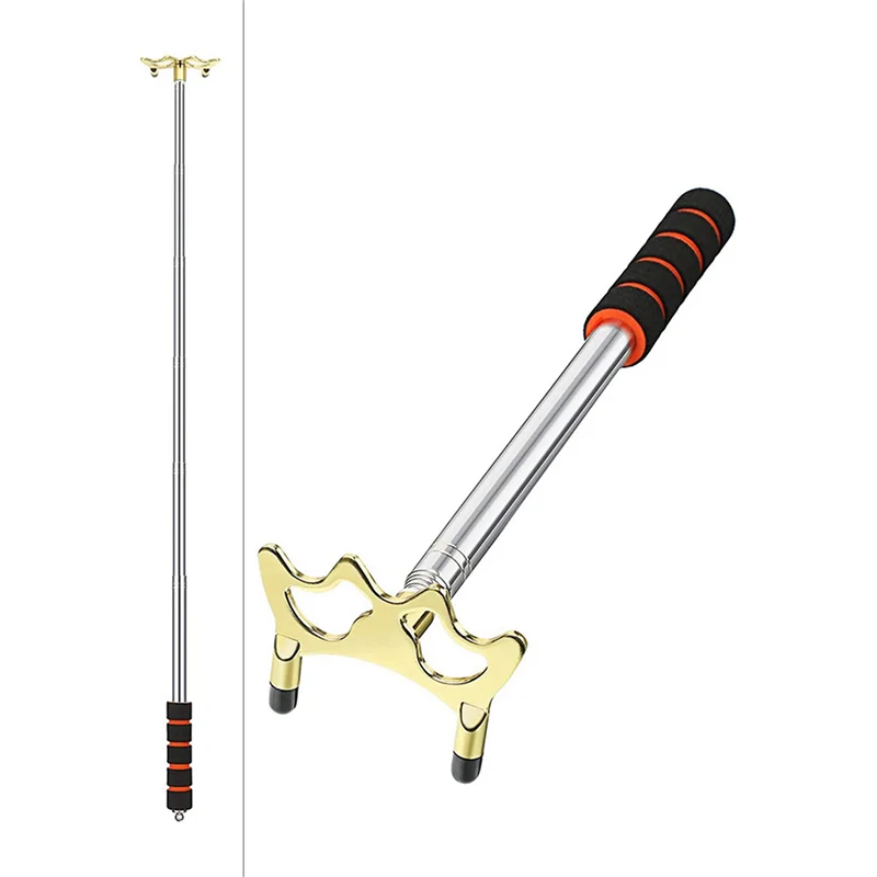 

2X выдвижной бридж для бильярдного кия со съемной латунной головкой, аксессуар для бильярдного кия, низкая головка моста